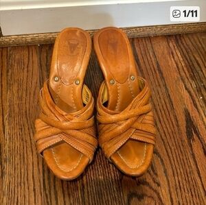 Frye Reese Multi Slide Sandal, Size 7